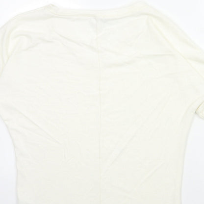 Womens UK Size 10 Dorothy Perkins White Pullover Jumper