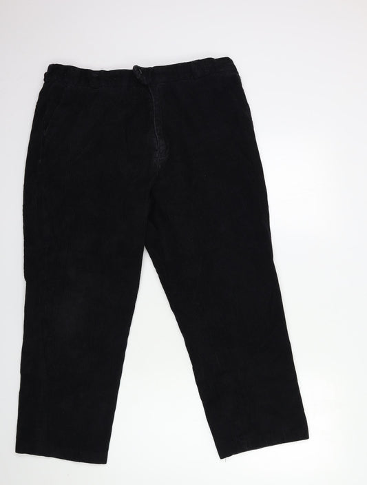 Womens UK Size 36 in Preworn Regular Fit  Black Trousers