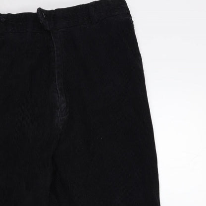 Womens UK Size 36 in Preworn Regular Fit  Black Trousers