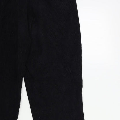 Womens UK Size 36 in Preworn Regular Fit  Black Trousers