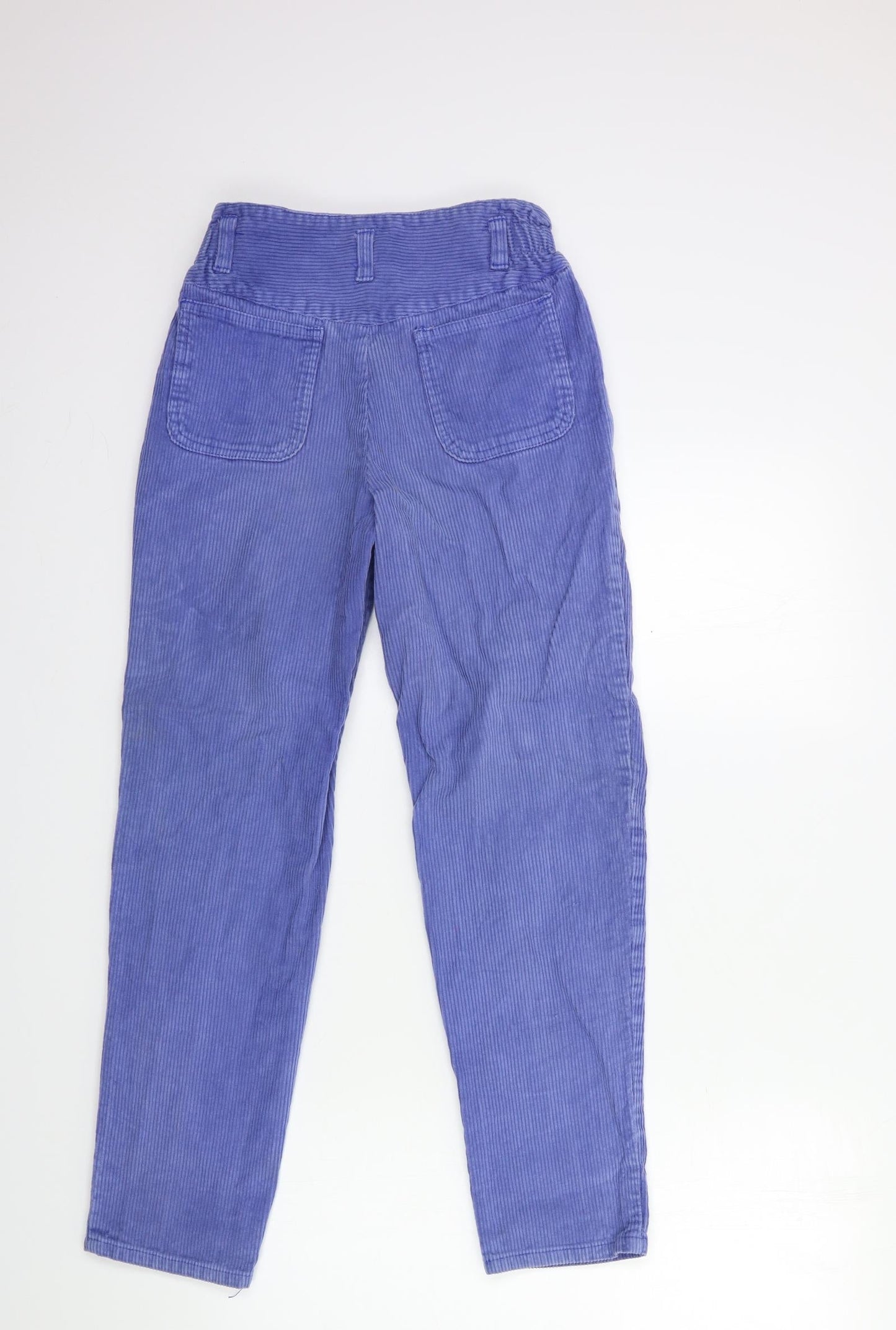 Womens UK Size 23 in Preworn Regular Fit  Blue Trousers