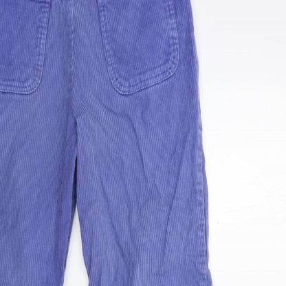 Womens UK Size 23 in Preworn Regular Fit  Blue Trousers