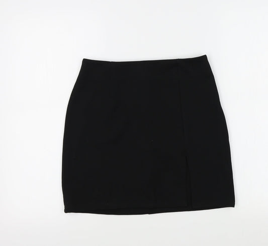 SheIn Womens Black   A-Line Skirt Size S
