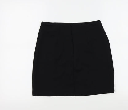 SheIn Womens Black   A-Line Skirt Size S
