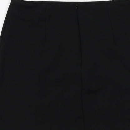 SheIn Womens Black   A-Line Skirt Size S
