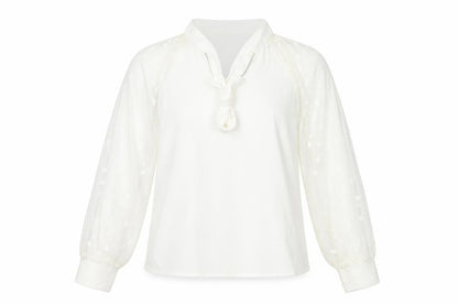 Womens UK Size XS SheIn White Basic Blouse