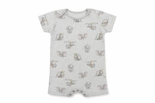 Disney Baby Baby Grey Colourblock  Babygrow One-Piece Size 12-18 Months  - Disney Dumbo