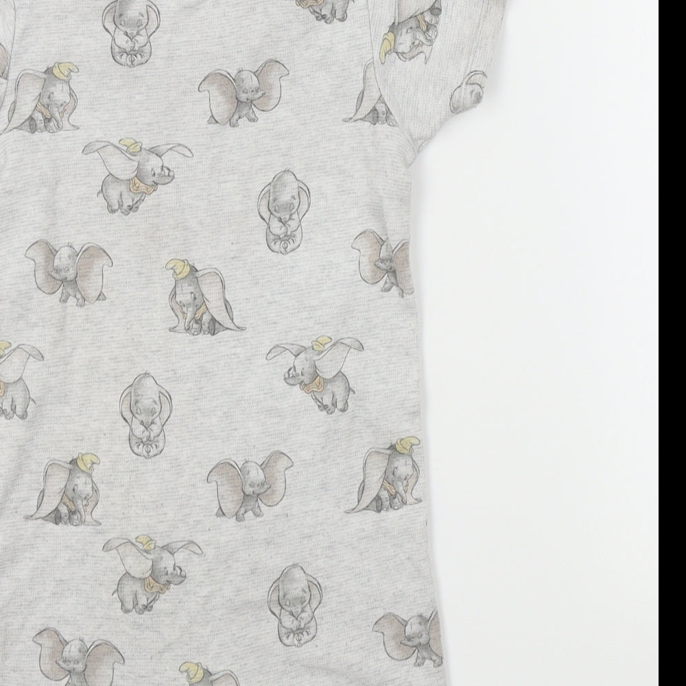 Disney Baby Baby Grey Colourblock  Babygrow One-Piece Size 12-18 Months  - Disney Dumbo