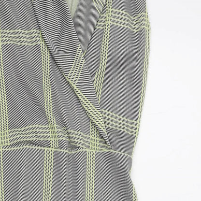 Pink Boutique Womens Black Geometric  A-Line  Size M