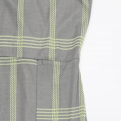 Pink Boutique Womens Black Geometric  A-Line  Size M