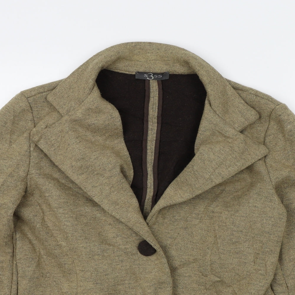Womens UK Size XL Preworn Brown Jacket