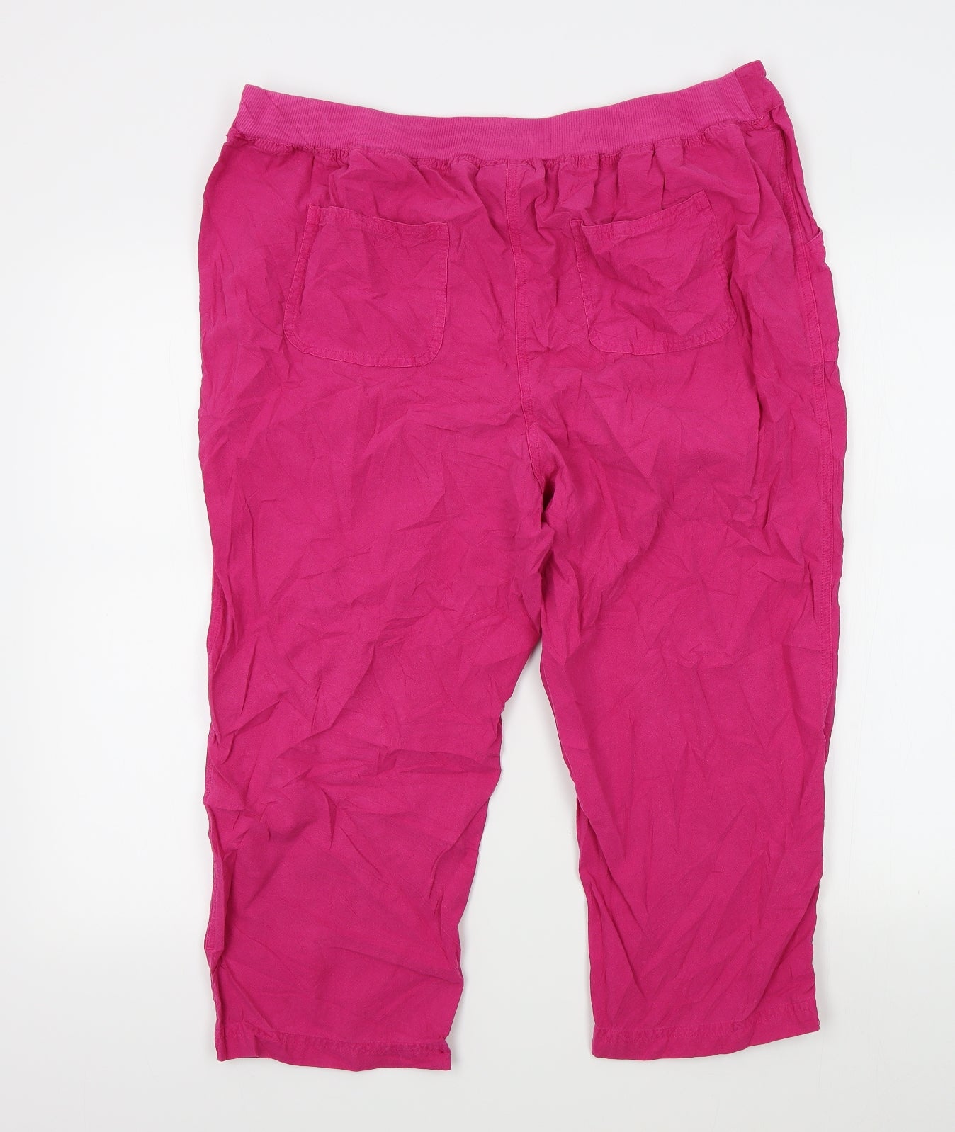 isle Womens Pink   Trousers  Size 18 L20 in