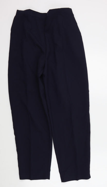 cotton works Womens Blue   Trousers  Size 16 L27 in