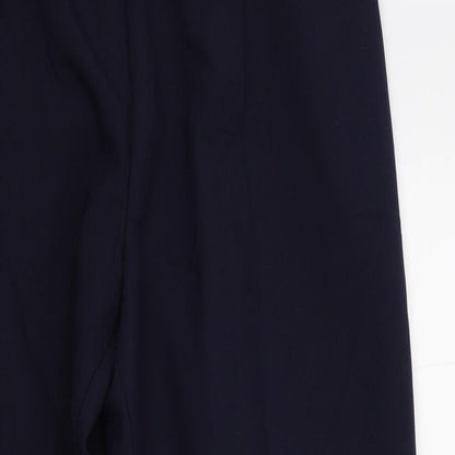 cotton works Womens Blue   Trousers  Size 16 L27 in