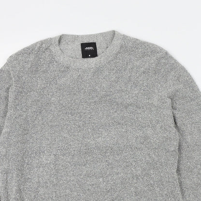 Burtons Mens Grey   Pullover Jumper Size M