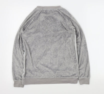 Debenhams Womens Grey Solid  Top Pyjama Top Size 6
