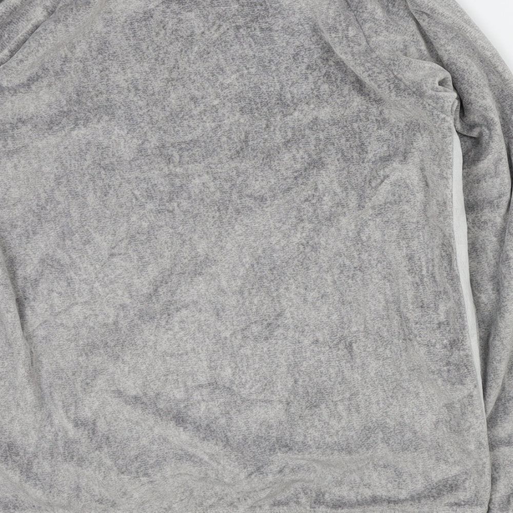 Debenhams Womens Grey Solid  Top Pyjama Top Size 6