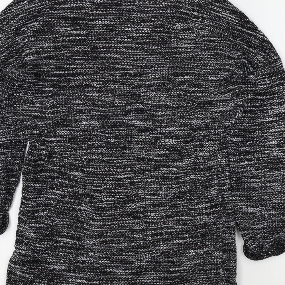 Womens UK Size XS Divided Black Pullover Jumper