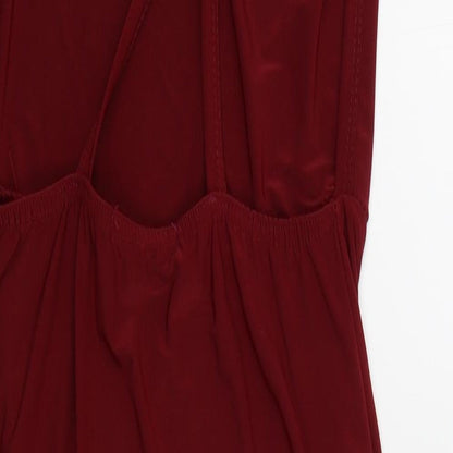 Rare London Womens Red   A-Line  Size 12