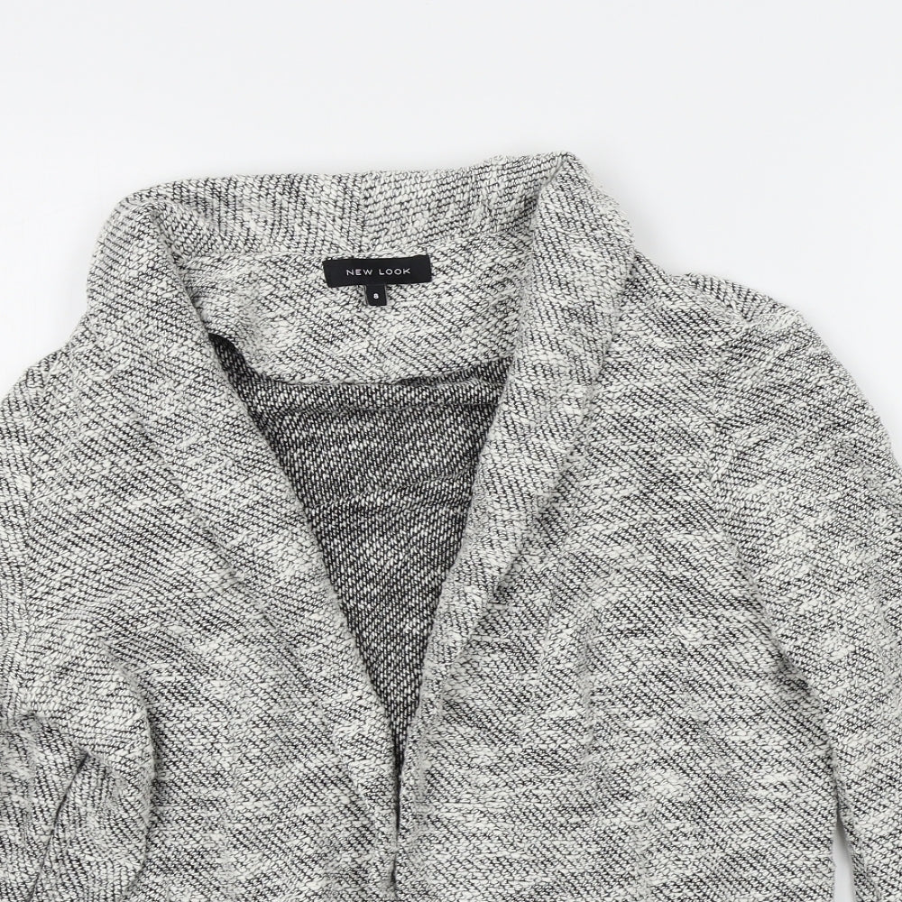 Womens UK Size 8 New Look Grey Jacket