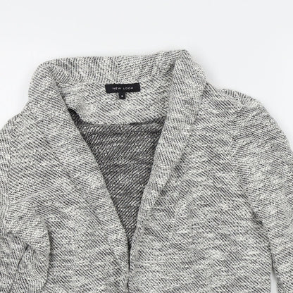 Womens UK Size 8 New Look Grey Jacket