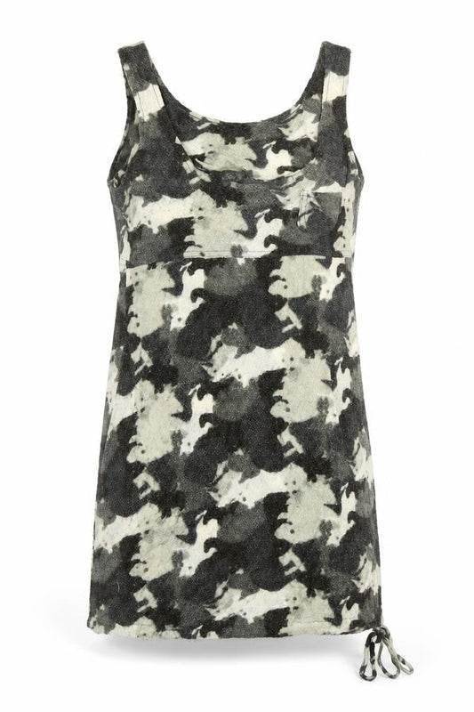 Divided Womens Green Camouflage  Bodycon  Size 4