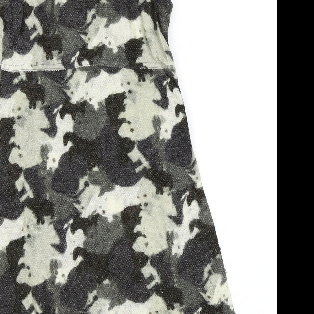 Divided Womens Green Camouflage  Bodycon  Size 4