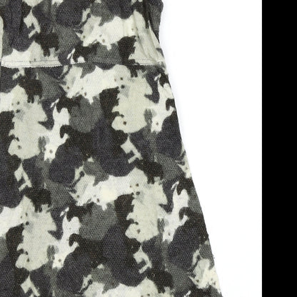 Divided Womens Green Camouflage  Bodycon  Size 4