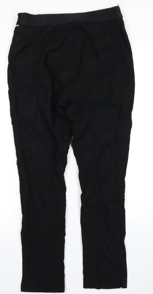F&F Womens Black   Trousers  Size 12 L24 in