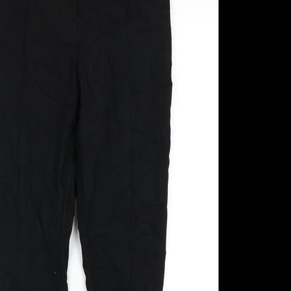 F&F Womens Black   Trousers  Size 12 L24 in