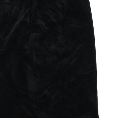 Frank Usher Womens Black   A-Line Skirt Size 14