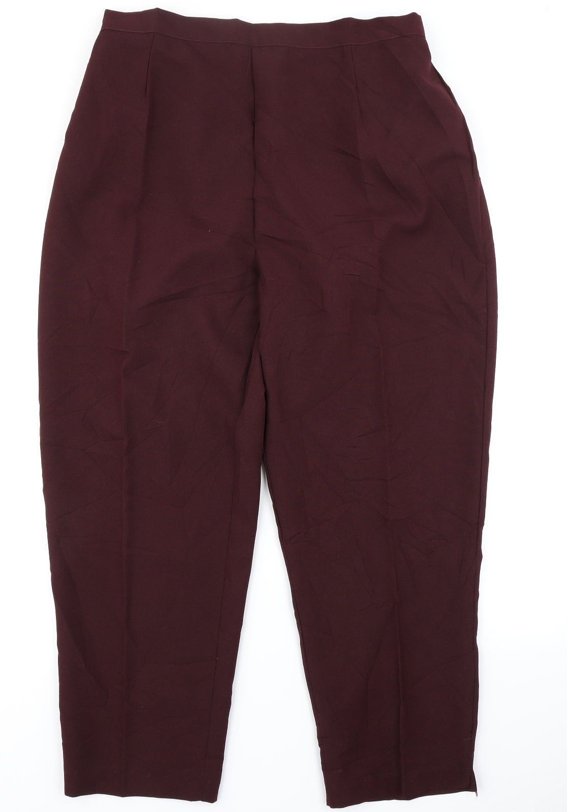 22 Womens Purple   Trousers  Size 34 in L26 in
