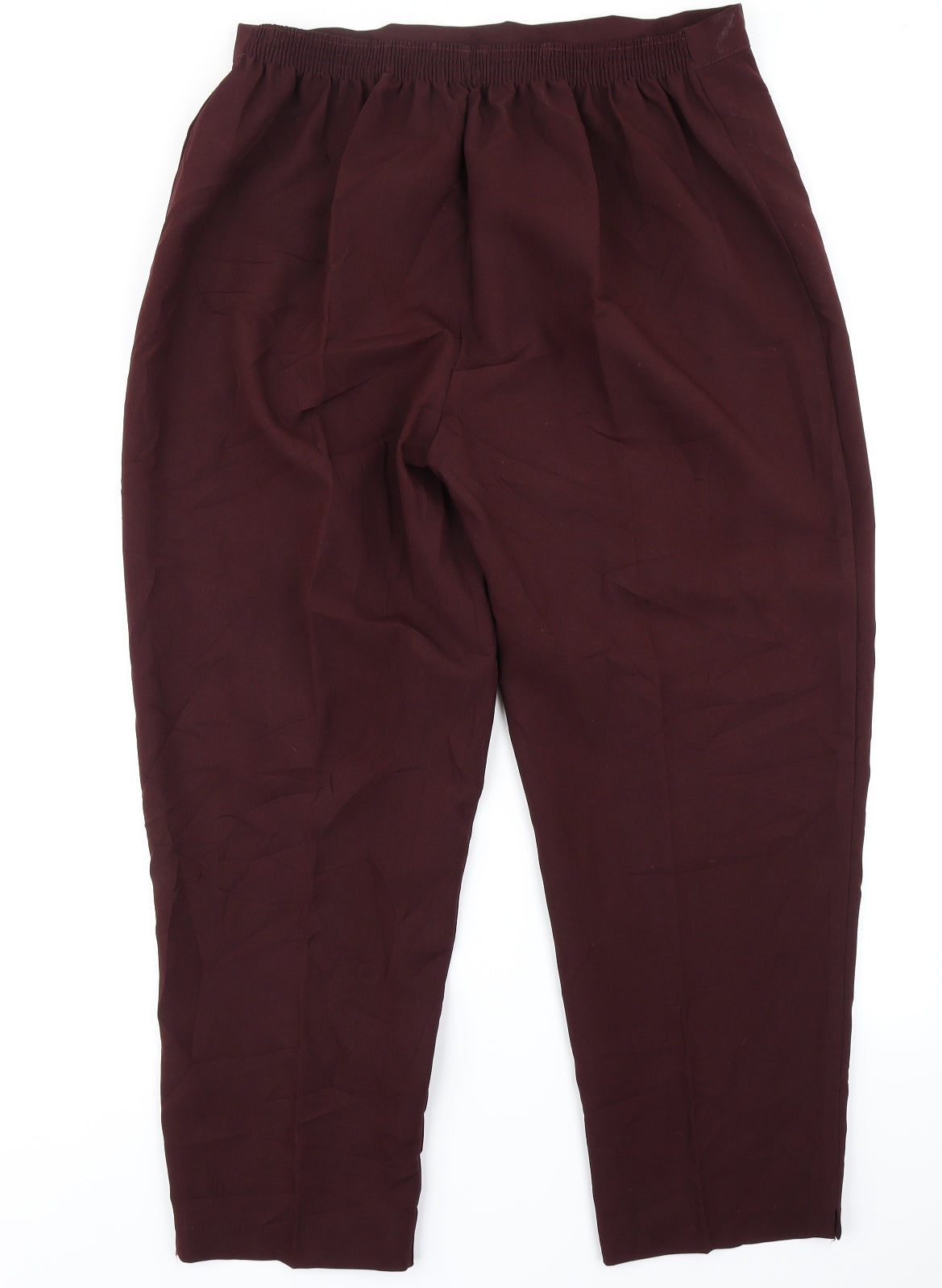 22 Womens Purple   Trousers  Size 34 in L26 in