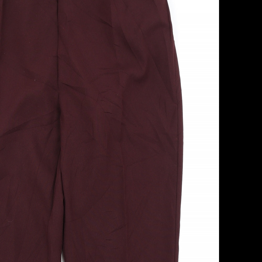 22 Womens Purple   Trousers  Size 34 in L26 in