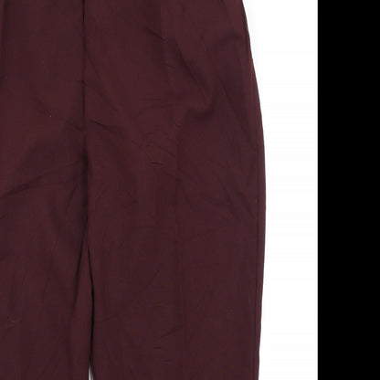 22 Womens Purple   Trousers  Size 34 in L26 in