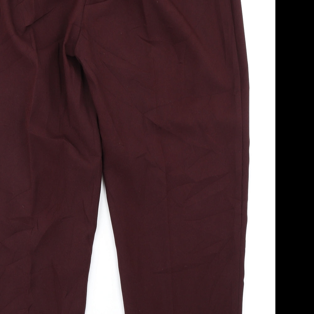 22 Womens Purple   Trousers  Size 34 in L26 in