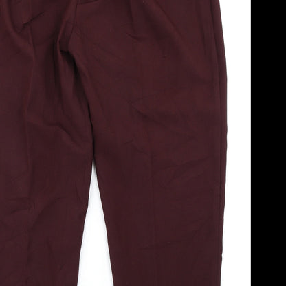 22 Womens Purple   Trousers  Size 34 in L26 in