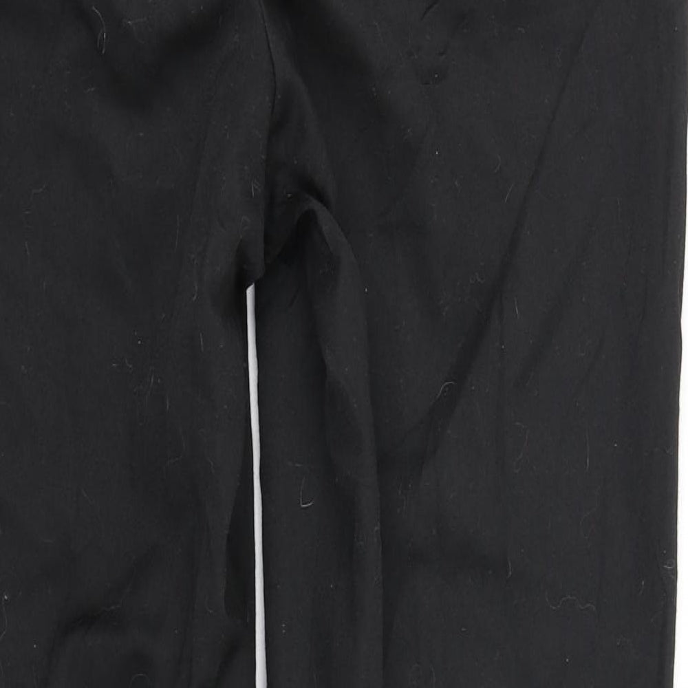 Oakman Mens Black   Trousers  Size 36 in L28 in