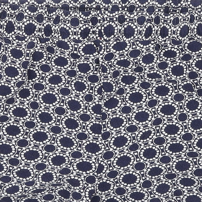 Papaya Womens Blue Batik  Hot Pants Shorts Size 8