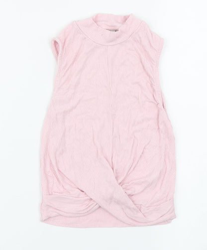 TU Girls Pink   Basic Tank Size 12 Years