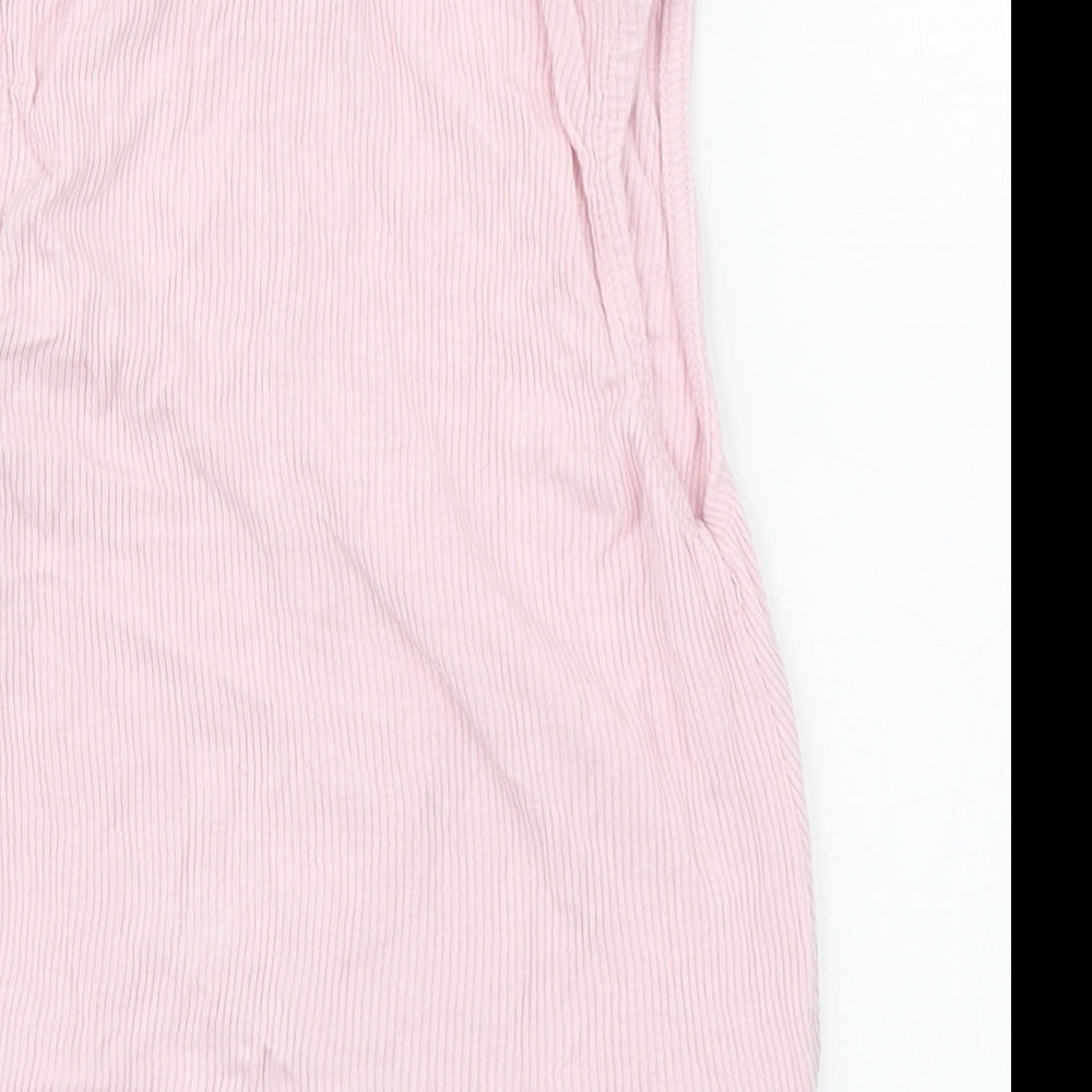 TU Girls Pink   Basic Tank Size 12 Years