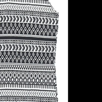 FOREVER 21 Womens Black Fair Isle  Bodycon  Size M