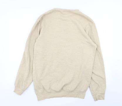 Womens UK Size XS H&M Beige Pullover Jumper