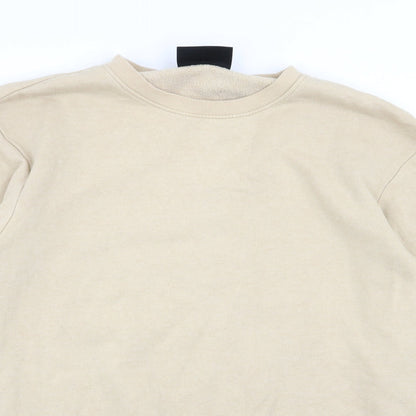 Womens UK Size XS H&M Beige Pullover Jumper