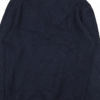 Easy Mens Blue   Pullover Jumper Size M