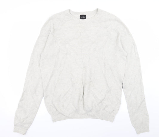 Burton Mens Grey   Pullover Jumper Size L