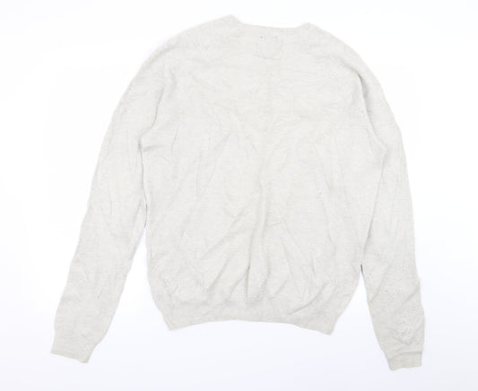 Burton Mens Grey   Pullover Jumper Size L