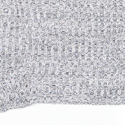 Womens UK Size S New Look Grey Pullover Jumper