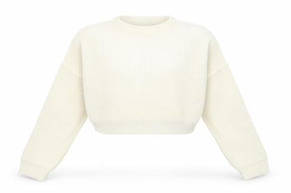 Womens UK Size M Missguided White Pullover Jumper