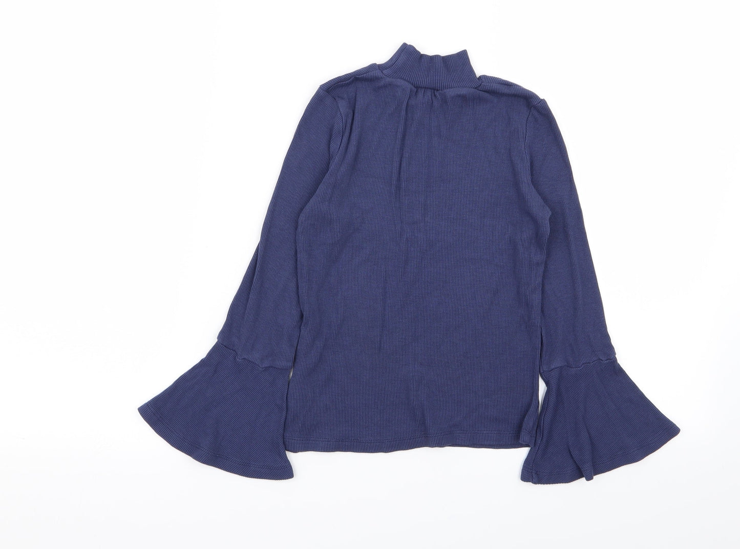 M&S Girls Blue   Basic T-Shirt Size 8-9 Years